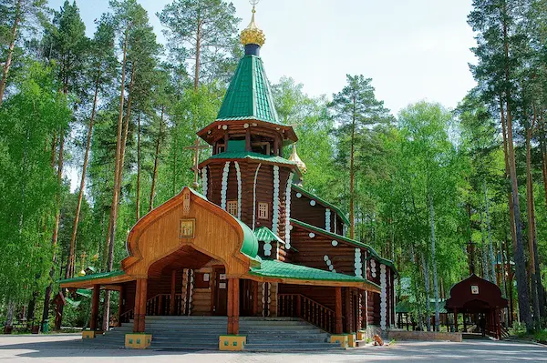 Монастырь Ганина Яма в окрестностях Екатеринбурга